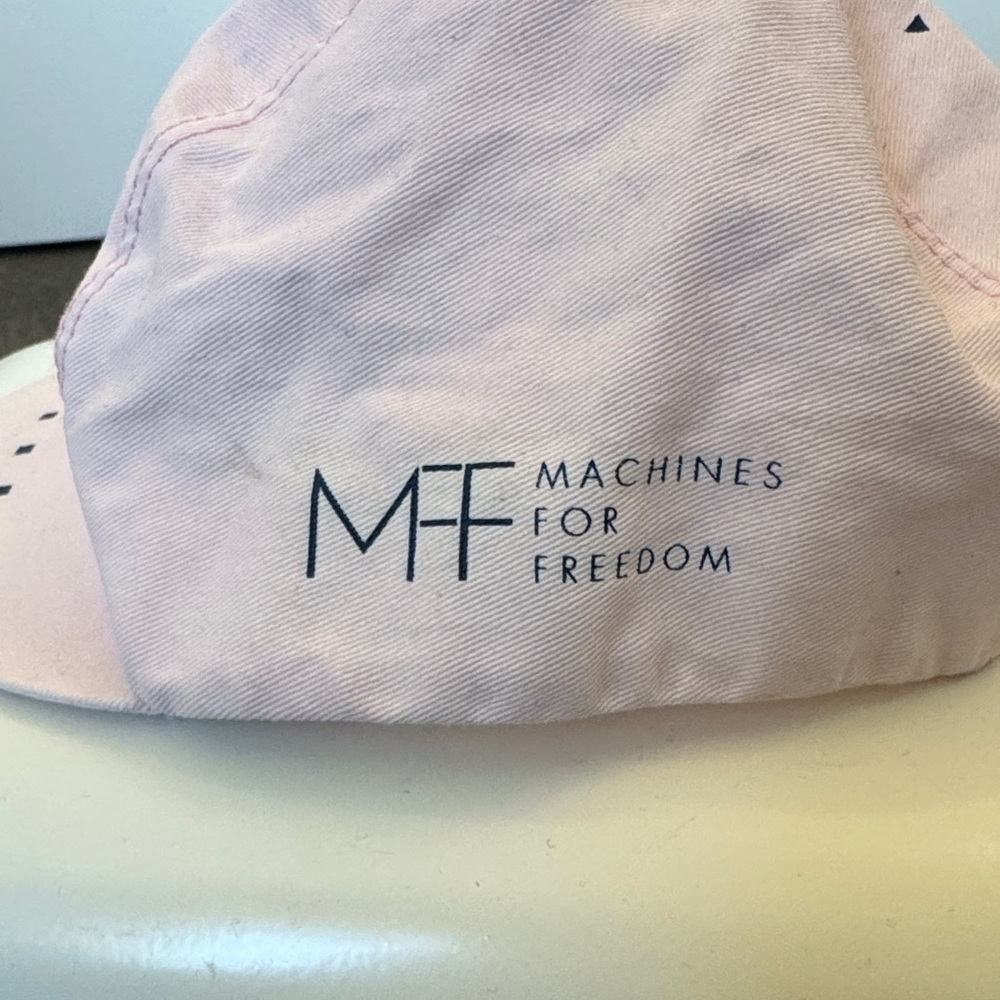 Machines for Freedom Light Pink Cycling Cap - Picture 2 of 6